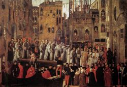 Giovanni Mansueti, Miracle of the Relic of the Holy Cross in Campo San Lio (1494 ca)