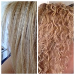 prudenceclaire:  Old #hair/new hair #perm #curls (Taken with instagram) 