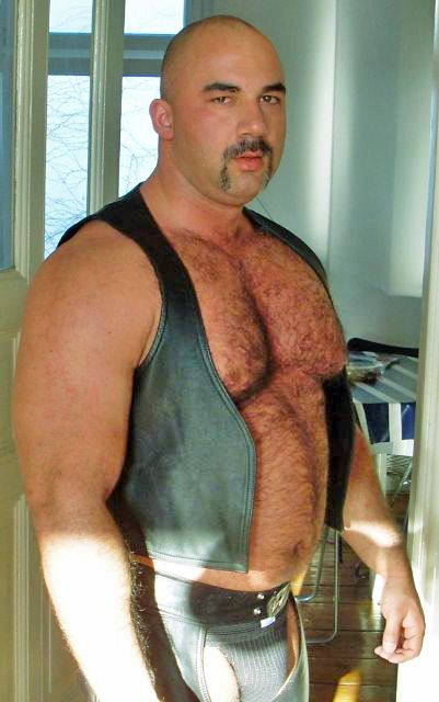 Gay bear leather chaps