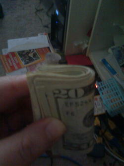 becausepyropeispyrope:  soselfimportant:  my 12 year old stepson just handed me a literal wad of cash and said “buy yourself somethin nice” it is like 400 dollars where did he get it what is what what what what w h a t  The one time i wish i had children