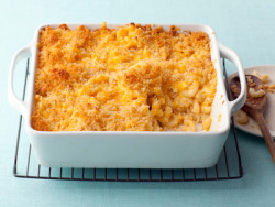 prettygoodkitty:Baked Macaroni and Cheese: Cook pasta in salted boiling water.Melt butter in a large pan over low heat, cook with onion (half an onion, chopped) for five minutes. Stir in 3 tblspoons of flour and cook for 1 minute. Remove from heat and