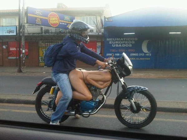 Dirty girls on motorcycles