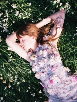 Edie Campbell by Viktor Vauhier for Tank Summer 2011