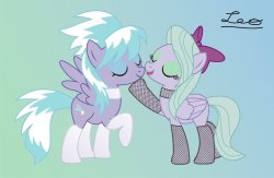 Cloudchaser and Flitter loving&hellip; by ~leopurofriki Ok, today is officially Clitterchaser day.