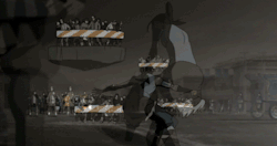 element-of-change:  See I don’t think everyone realizes this, but Korra’s bending here equates to her overpowering the, what, dozen or so Metalbending police officers manipulating these platforms? She overpowers them and rips this Earth out of their