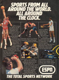 ESPN Print Advertisement, 1983