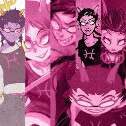 thejotaku:   bigbootybatterwitch:   that was as far as the tide came in  i remember the starfish and the wails of the sirens then    ♓ ♓ ♓ ♓ ♓     Oooh another Meenah set!  Thank you for including me! &lt;3(Mine’s the middle picture)