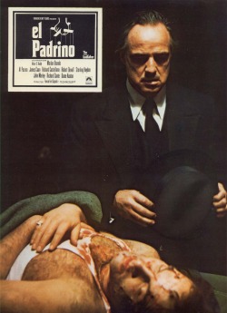 lobbycards:  The Godfather, Spanish lobby card. 1972 
