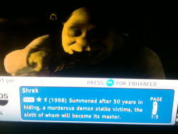stabmeintheneck:  what shrek is about according to time warner cable 