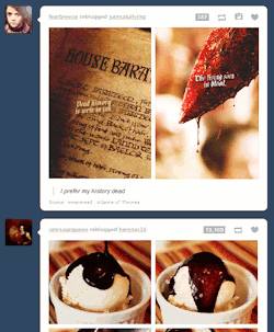 wittyandcharming:  lovelynobody00:  going-foresightseeing:  MY VANILLA ICE IS TOPPED WITH THE BLOOD OF MY ENEMIES  MY FUCKING FAVORITE  A GAME OF CONES 