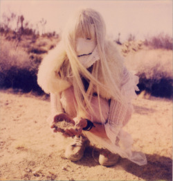 markmaggiori:  Faded Native. The albino Cherokee  A lovely creative afternoon with my baby girl in Joshua Tree. May 2012.  