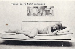  Vintage Ad, “Type,” Playboy - April 1959 