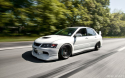 woahitsgalvez:  Adeels Evo. I rolled with this 650whp monster. To Tri-State Tuners 6th annual. Props for the cleanest Evo. 