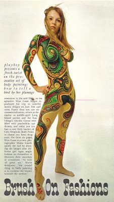 &ldquo;Psychedelic Hippie,&rdquo; &ldquo;Brush On Fashions,&rdquo; Playboy - March 1968