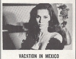 Vacation In Mexico, Vintage Ad, Adam Volume 5 No 1 (1960)