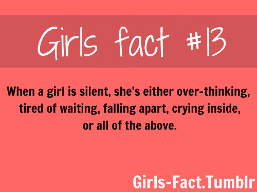 Guy fact quotes about girls