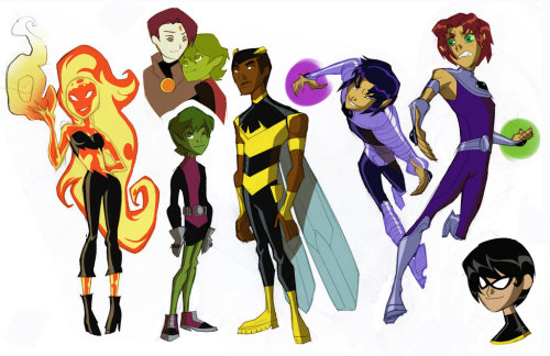 Teen titans and young justice