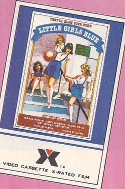 &ldquo;Little Girls Blue,&rdquo; Video Cassette X-Rated Film, Vintage Ad, Penthouse - December 1980