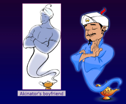 schweety:  lemon-jar:  martartut:  monkey-d-cocks:  douglasrichardsoned:  awinduptoy:  pinkprisoner:  megallica:  I was trying to make Akinator guess himself. After a few questions he asked if my character was a genie and I knew he was going to get it,