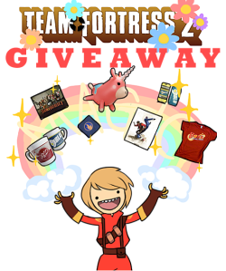 mercerism:  TEAM FORTRESS 2 GIVEAWAY! yo, tumblr. do you believe in magic? of course you do. tf2 makes you feel happy like an old-time movie. that’s why I’ve decided to do this ridiculously big giveaway in celebration of meet the pyro! what is the