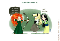 saints-and-crossbows:  this is the best Disney Princess thing I’ve seen in a long time! 