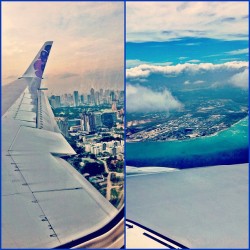 Mabuhay #Philippines, Aloha #Hawaii #arialview #vacation #windowseat ✈ (Taken with Instagram)