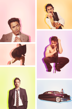 pattinson-mcguinness:  People would tell me, ‘You’ll grow out of being a wild guy,’ and I’d just laugh. - Robert Downey Jr 