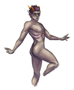 cheesydicks-blog:  T3R3Z1 was talking about Eridans gills earlier today so I decided to draw some. I got lazy with the legs though.