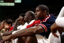 The Greatest Game Nobody Ever Saw The toughest competition faced by the best team in basketball history was, in fact, its own: at a closed scrimmage in Monaco between sides led by Michael Jordan and Magic Johnson, the details of which remained a secret