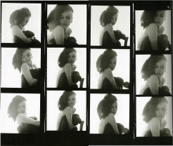ourmarilynmonroe:  Contact sheets from ‘The Last Sitting’ with Bert Stern, 1962 