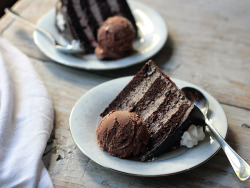 gastrogirl:  chocolate ice cream cake. 