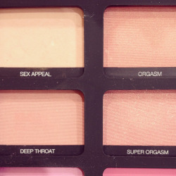 lunasrealm:  lilly-and-the-vineyard: Yo the people at NARS either need to chill or get laid.  Yes these exist!