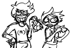 Point and Porn I got tired and just wanted to draw whatever came to mind and this is the best I got, Ill be coloring this and Ill update it here Suscalio is wearing a mario hat shirt, classic