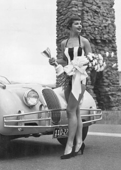 Helen Fleming, Age 18, Miss Dangerous Curves 1954 (Golden, Colorado)