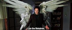 catslock:  dem wings tho unff    I saw Dogma back around the time it came out, then forgot about it. Played Silent Hill. Watched the movie years later and I was like &ldquo;HEY. I do know Metatron&rdquo;