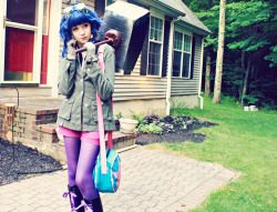 pseudokinesis:  laurynn took some pictures of my ramona flowers cosplay from connecticon before i retire it until nycc! 