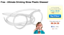 rottenmeats:  candycane-horns:  burrenbari:  captainshenanigans:  shutupandlovemeplease:  boypart:  ghostbono:  councilwoman-knope:  they’re free so why the fuck not http://1saleaday.com/freestrawglasses/  should i???  yes  I WANT SOME   i did it  