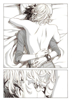 yaoiroxs:  Tiger and Bunny  oh my god. this is just beautiful. the art is magnificent! @.@