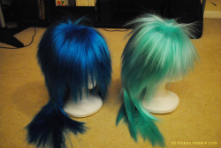 dj-smackdown:  dj-works:  Shots of my Vinyl Scratch wig while it was still in progress!I’m sure everyone already knows what it looked like once it was completed, but I’ll be posting competed shots soon anyway just so I have it on this tumblr as well.