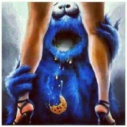 bigdaddyblack:  #CookieMonster is now a #pussymonster #instagramafterdark #teamfreak (Taken with Instagram) 