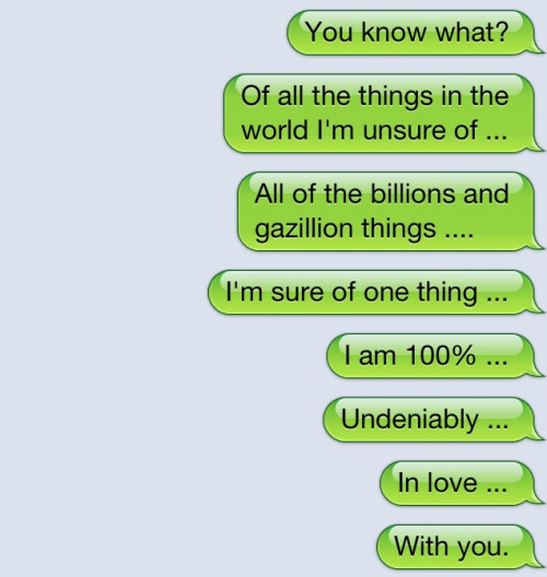 Tumblr cute texts to send your boyfriend