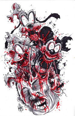 mullhawkmustdie:  Zombie Disney by ~Corpsecomic 