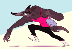 jaybeep:  Werewolf lady going shopping who wants to join 