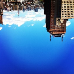 redvisionary:  #nyc #newyork #manhattan #skyscrapers #EmpireStateBuilding really on top 😃 (Taken with Instagram) 