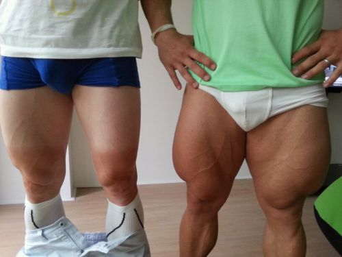 German cyclist thighs