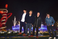 blurofficialfanclub:  breaking news, blur appears at the opening ceremony of the olympics 