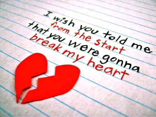 Sad heart broken love quotes for him