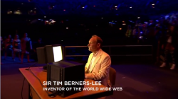genabi:  Sir Tim Berners-Lee at the London 2012 Olympics Opening Ceremonies