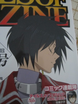 lunawing:  I absolutely love Leon’s face on the cover of this month’s Tales of Magazine. He’s pouting and blushing slightly, and I can’t decide if it’s because he’s miffed to have taken 2nd place to Yuri again, or just embarrassed to be
