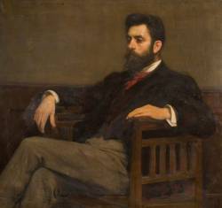 blastedheath:  Harold Speed (English, 1872-1957), Sir Walter Essex (1857-1941), 1896. Oil on canvas. Shugborough Hall, Milford, Stafford, Staffordshire. 